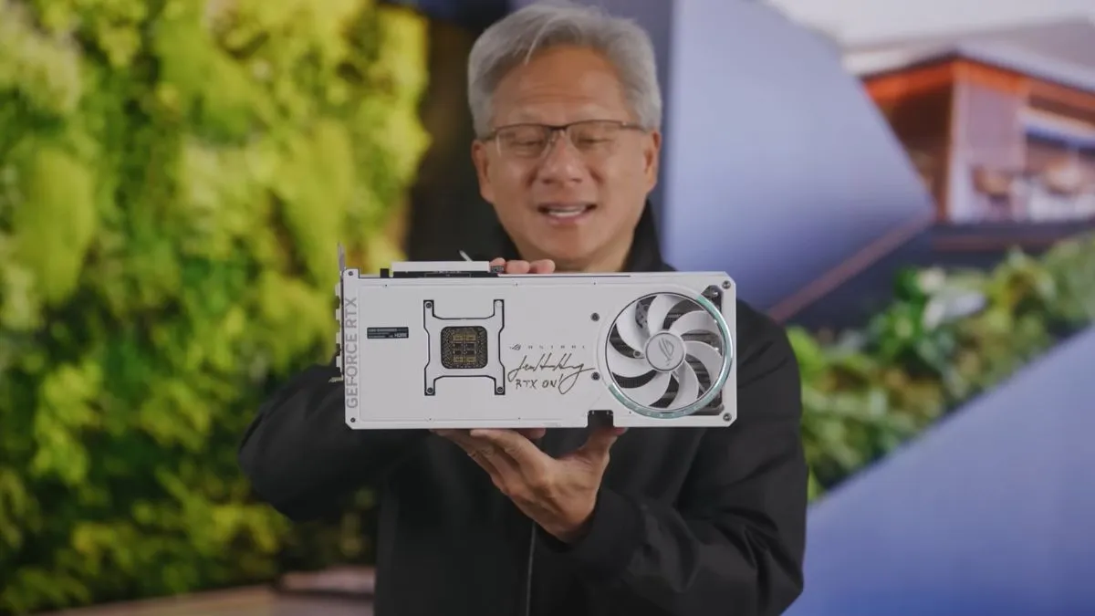 Aukcyjny ewenement. Kupił RTX 5090, trafił na unikat z podpisem szefa NVIDIA
