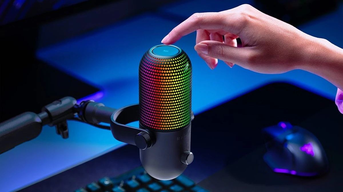 Razer prezentuje nowe mikrofony Seiren V3 Chroma i Seiren V3 Mini