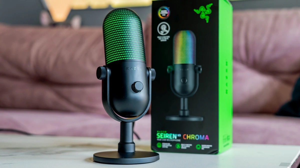 Razer Seiren V3 Chroma – recenzja. Mikrofon z RGB dla streamerów