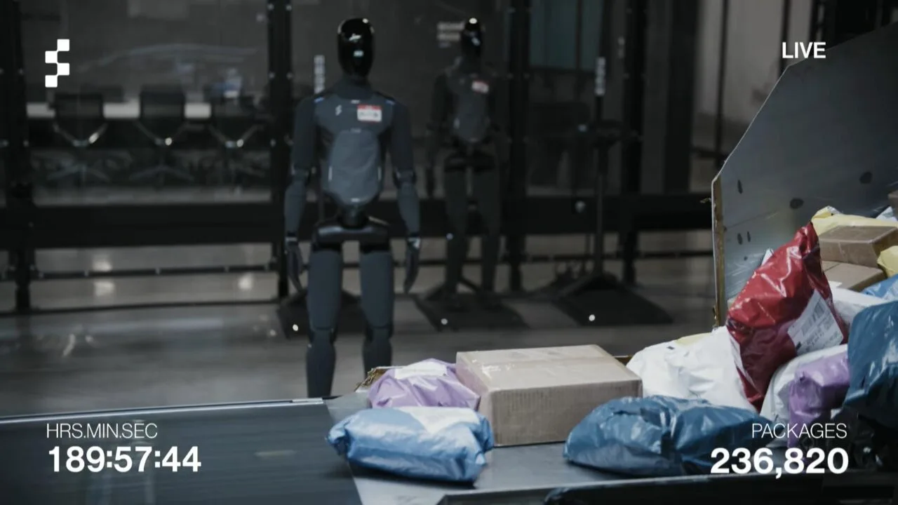 Kolejny robot rozpoczyna swoją zmianę.