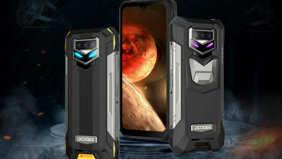 Doogee prezentuje serię pancernych smartfonów S89 z ogromną baterią i oświetleniem RGB