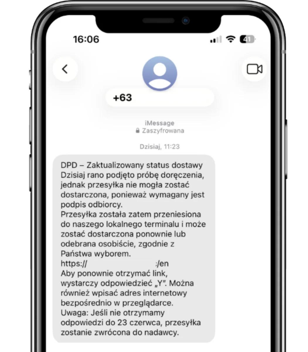Oszuści podszywają się pod DPD. Ten jeden SMS wyczyści twoje konto do zera