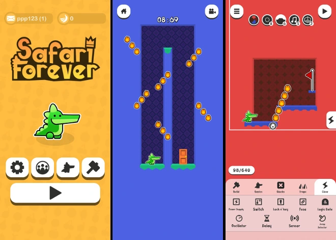 Safari Forever – zbyt trudny poziom? Stwórz własny (recenzja gry)