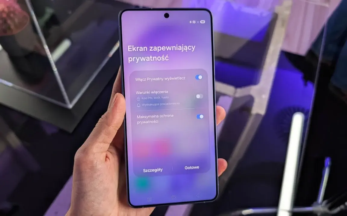 Privacy Display Samsunga pogarsza jakość ekranu – nawet, gdy jest wyłączony