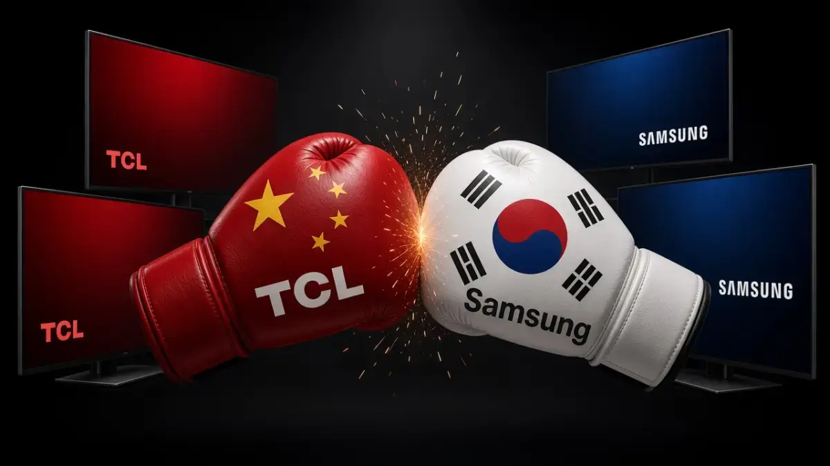 Mocne starcie na rynku telewizorów: Samsung i TCL znowu w sądzie