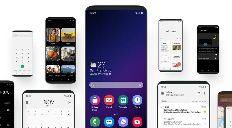 Lista smartfonów Samsung Galaxy, które otrzymają aktualizację Android Pie z One UI