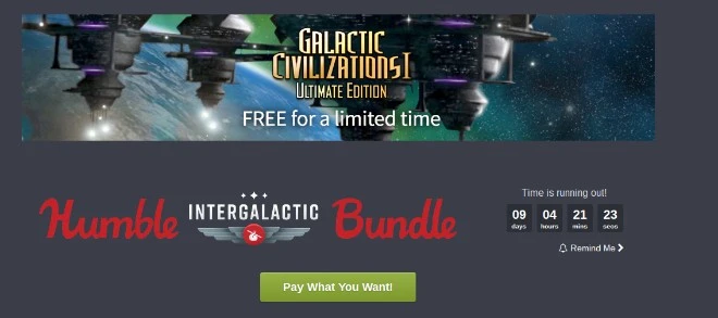 Humble Intergalactic Bundle to świetna paczka kosmicznych gier