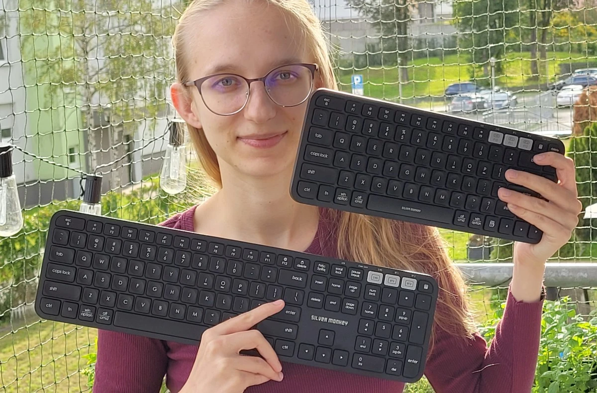 Silver Monkey K90 i K90m – recenzja bezprzewodowych klawiatur na każdą kieszeń