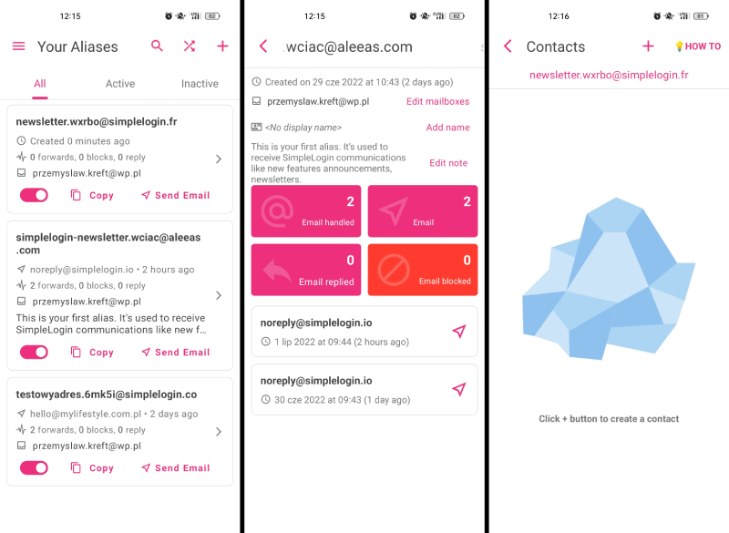 SimpleLogin – ochrona skrzynki e-mail zawsze mile widziana (recenzja)