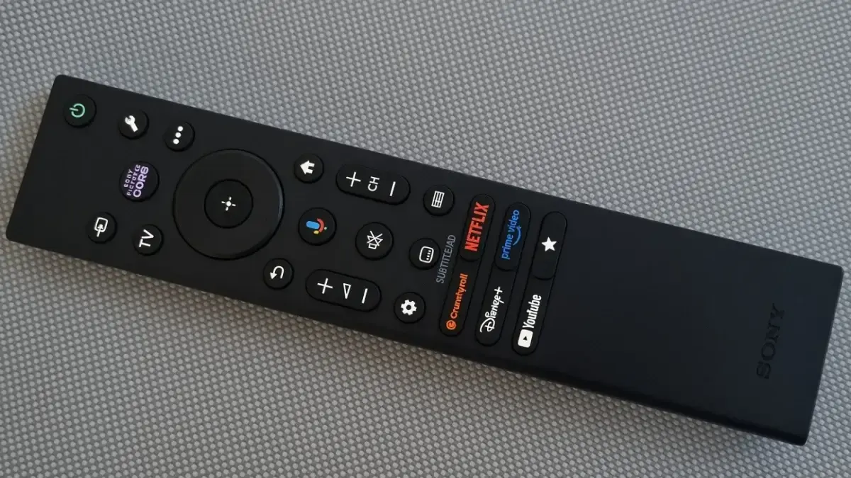 pilot do Sony Bravia 9 II True RGB