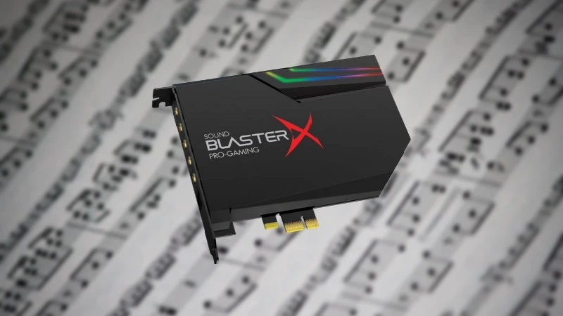 Lubisz muzykę? Karta dźwiękowa Sound BlasterX AE-5 Plus to coś dla Ciebie