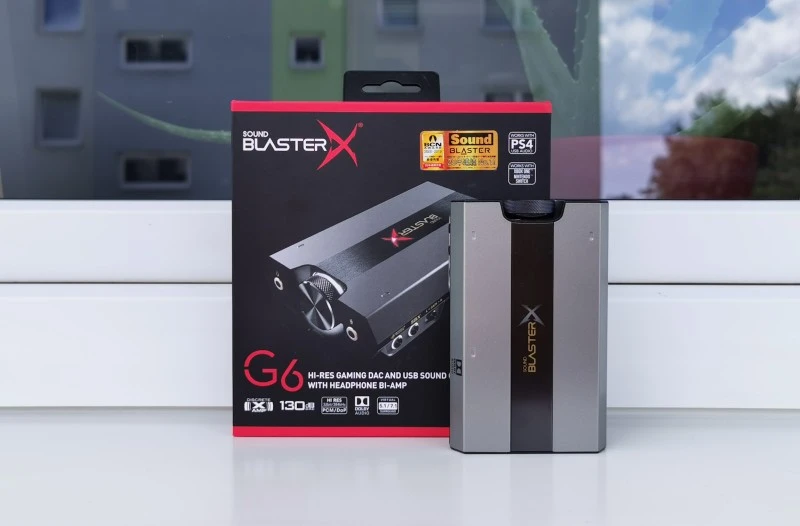 Dobra karta dźwiękowa to podstawa. Sprawdziłem Sound BlasterX G6