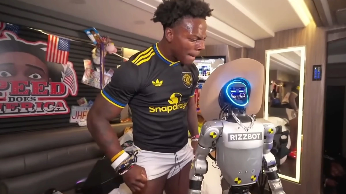 Nie wytrzymał i pobił robota.  IShowSpeed dostał pozew