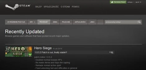 Nowy update Steam – sprawdź najświeższe aktualizacje!