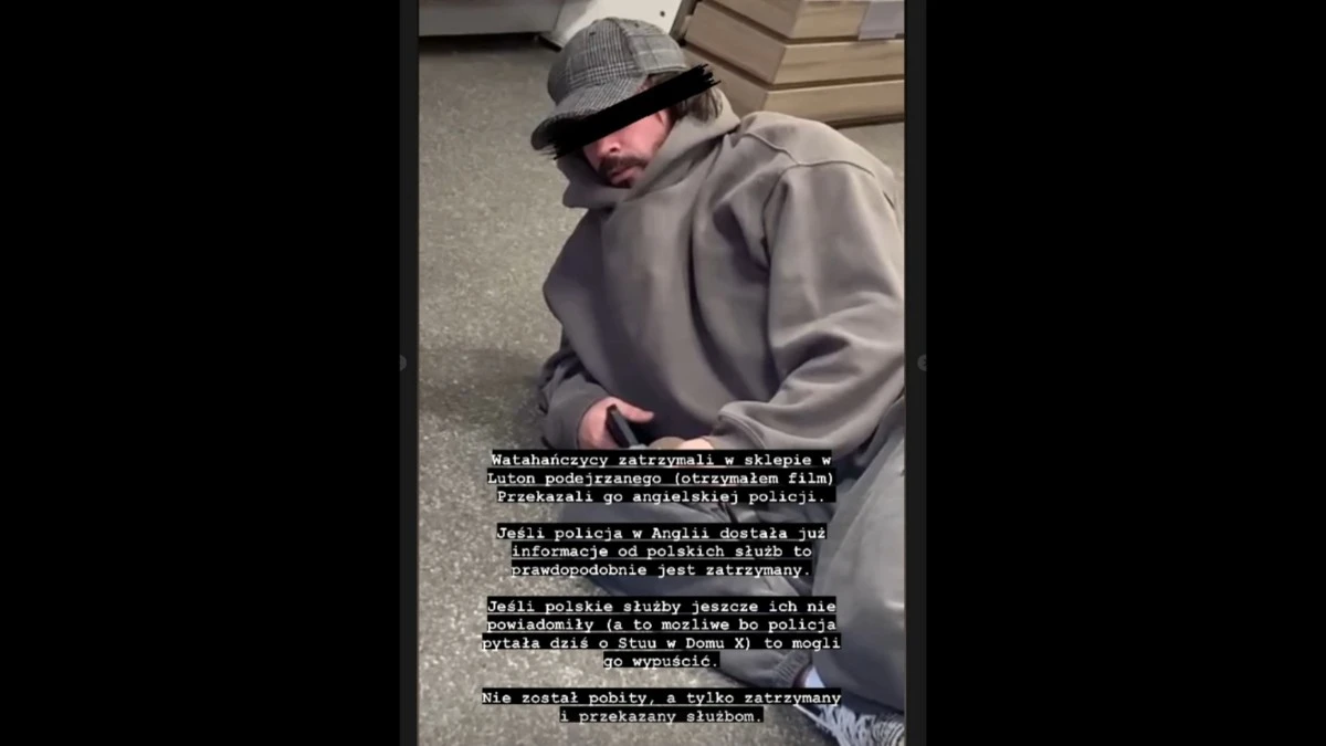 Stuu zatrzymany w Luton – policji pomogli Polacy. Pandora Gate