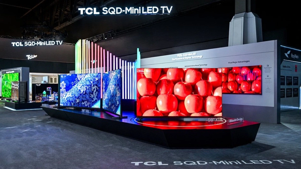 TCL stawia na SQD-Mini LED. Nie zabrakło też innowacji AI