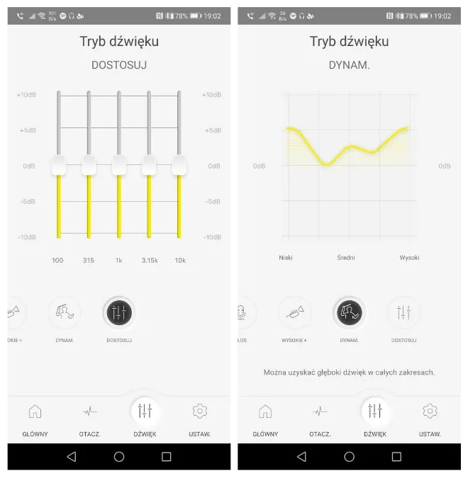 Aplikacja Technics EAH-A800