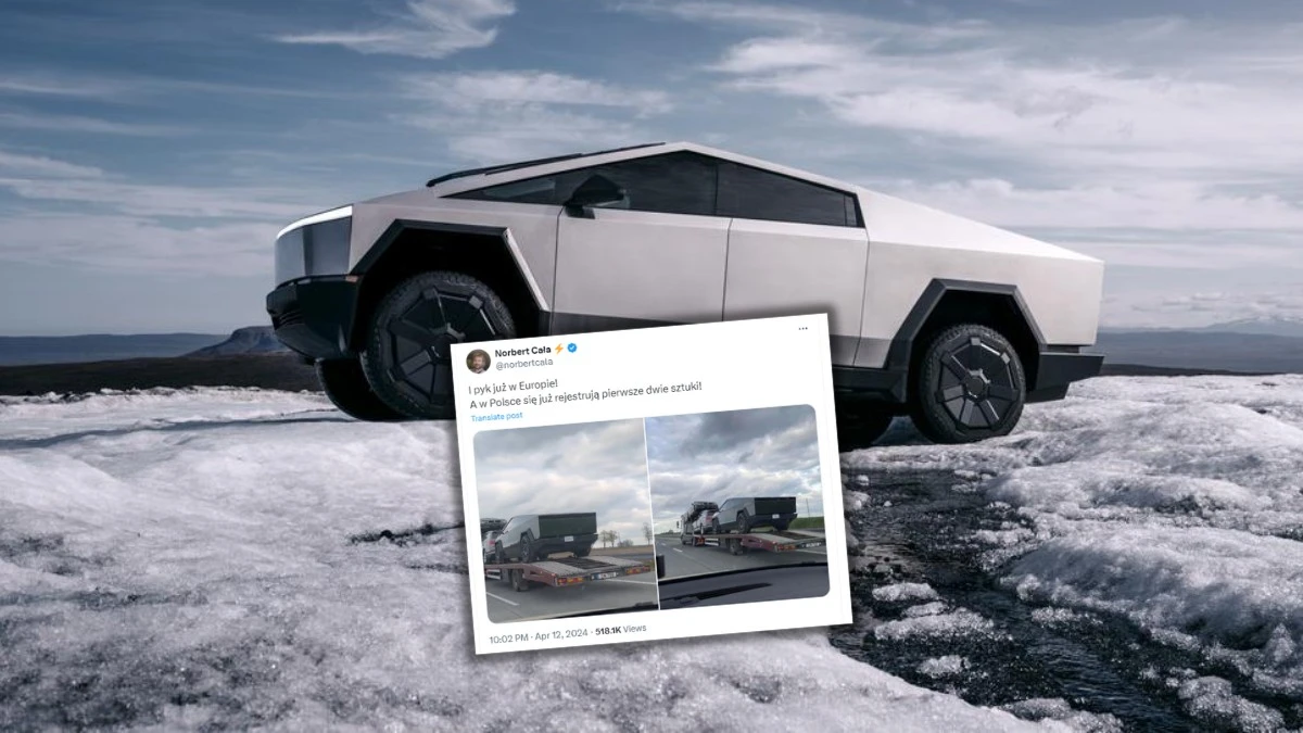 Tesla Cybertruck w Polsce. Da się ją zarejestrować i można nią jeździć