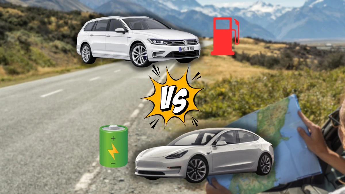 Tesla i Passat porównane w długiej trasie. Zaskakujący rezultat