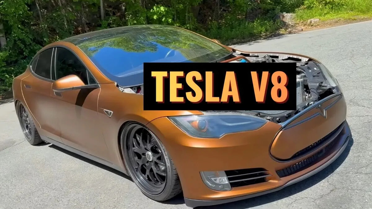 Tesla V8 od Rich Rebuilds. Jak powstał i gdzie jest dziś najsłynniejszy Model S z LS3 z Camaro?