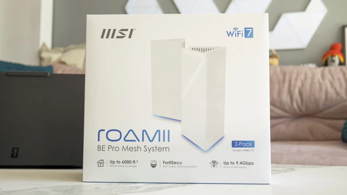 Test MSI Roamii BE Pro