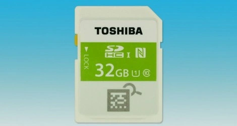 CES 2015: Karta pamięci SDHC z technologią NFC od Toshiby