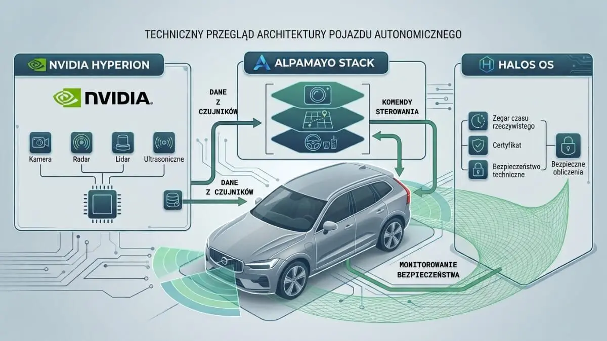 Volvo i NVIDIA rozwijają autonomiczną jazdę. Samochód z AI odnajdzie się także w miejskiej dżungli?