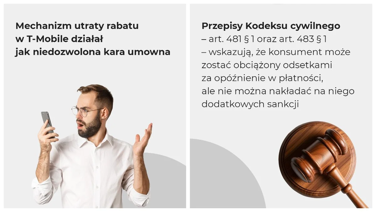 Prezes UOKiK zobowiązał T-Mobile do zwrotu środków lub przyznania voucherów abonentom. Źródło: UOKiK