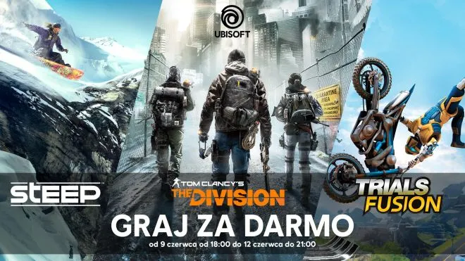3 gry za darmo od Ubisoft tylko w ten weekend!