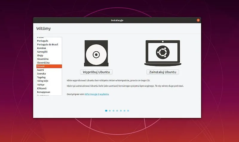 Mam jeszcze jeden powód aby zainstalować Ubuntu. Język śląski dostępny!