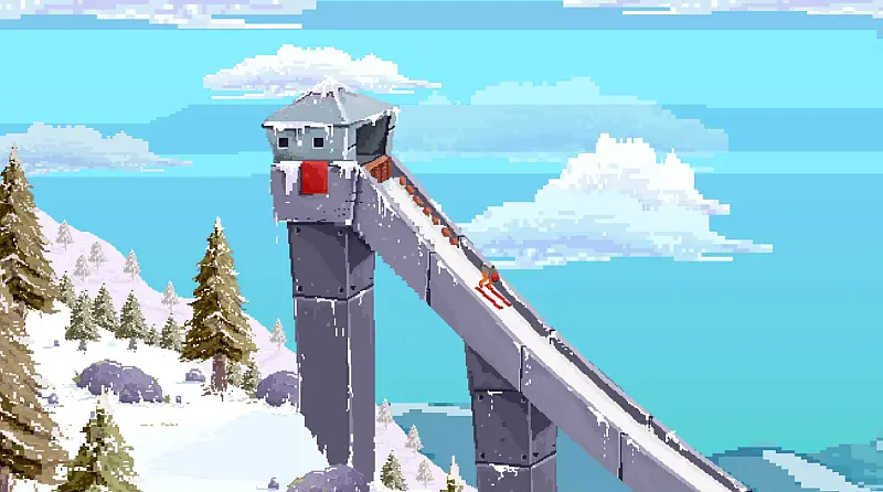 Polacy tworzą pixelartowego następcę Deluxe Ski Jump
