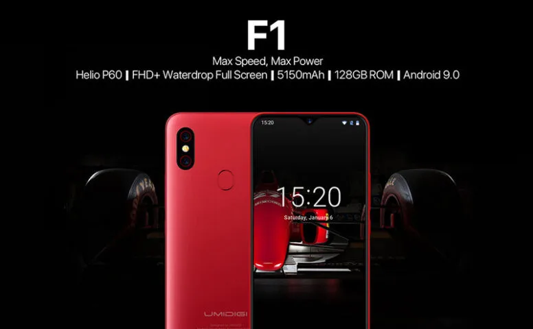 UMIDIGI F1 – smartfon ze znajomo brzmiącą nazwą zaskakuje ceną i specyfikacją