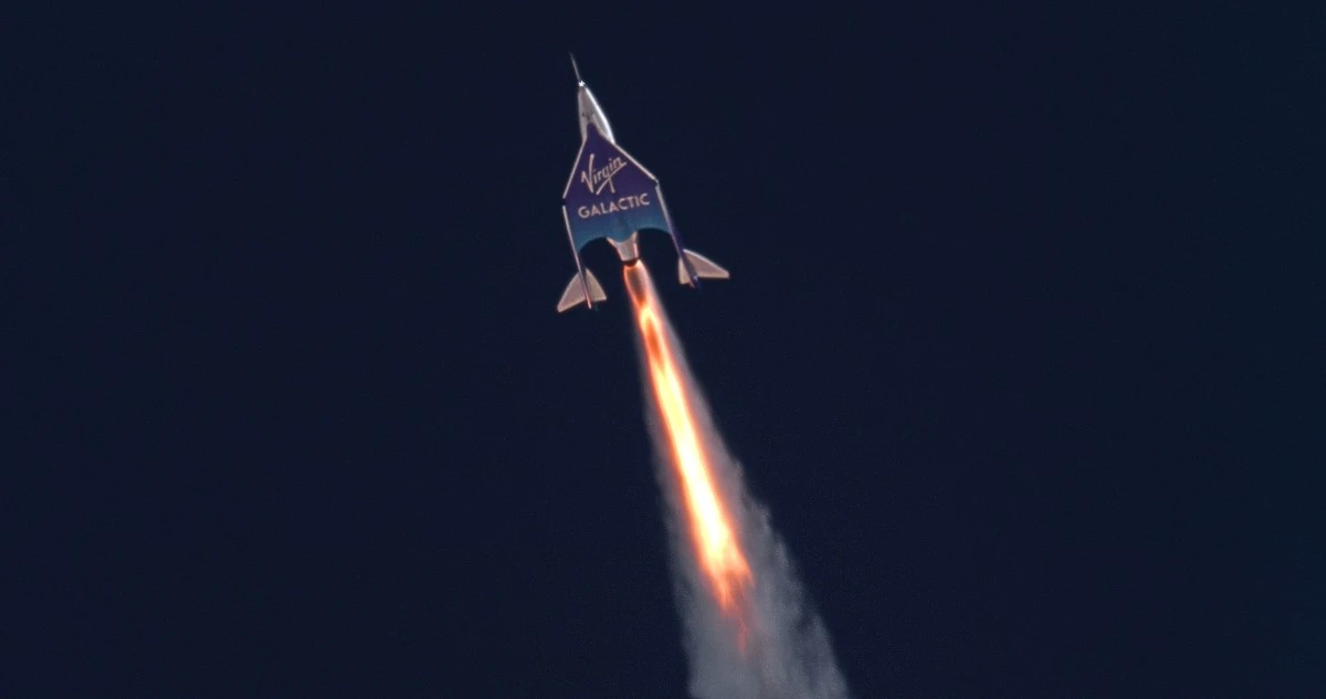 Virgin Galactic z udanym lotem w ramach misji Unity 25