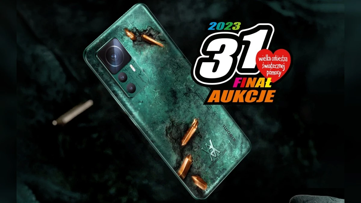 Unikatowy smartfon Xiaomi trafił na aukcję WOŚP