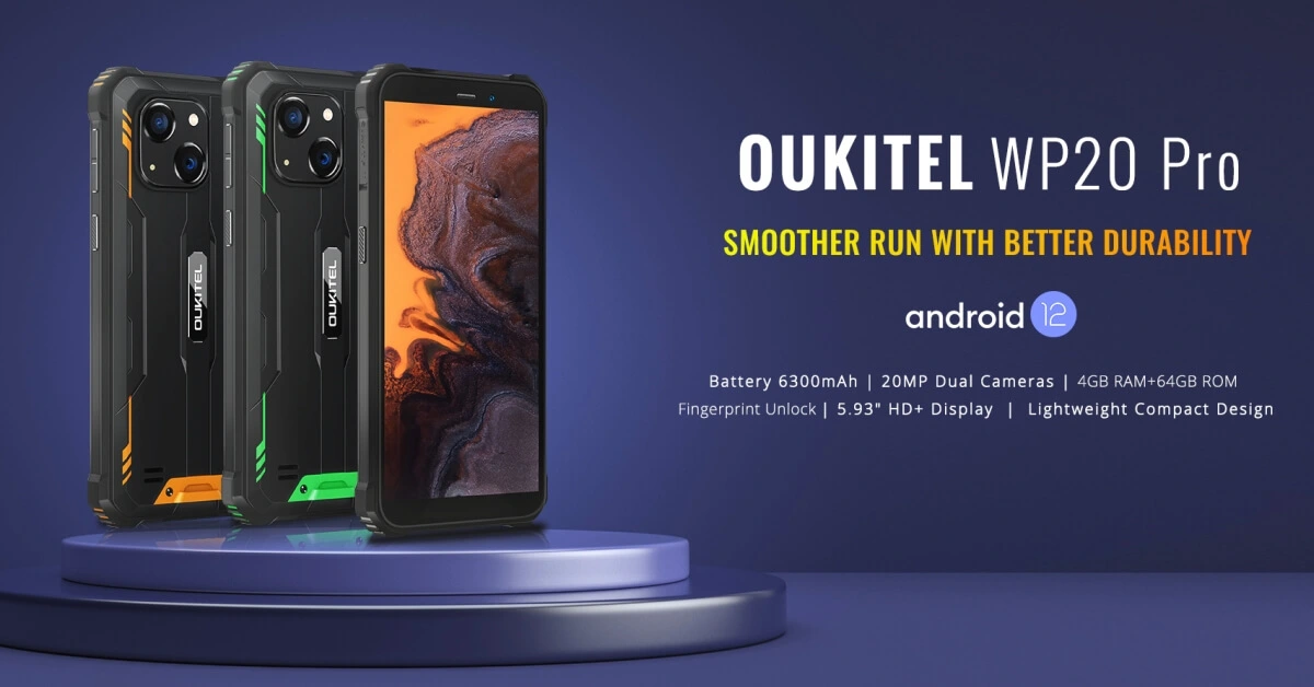 Oukitel WP20 Pro – pancerny smartfon w promocji na AliExpress