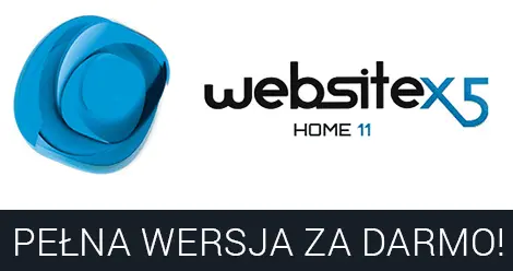 Tylko u nas! Pełna wersja WebSite X5 Home 11 za darmo