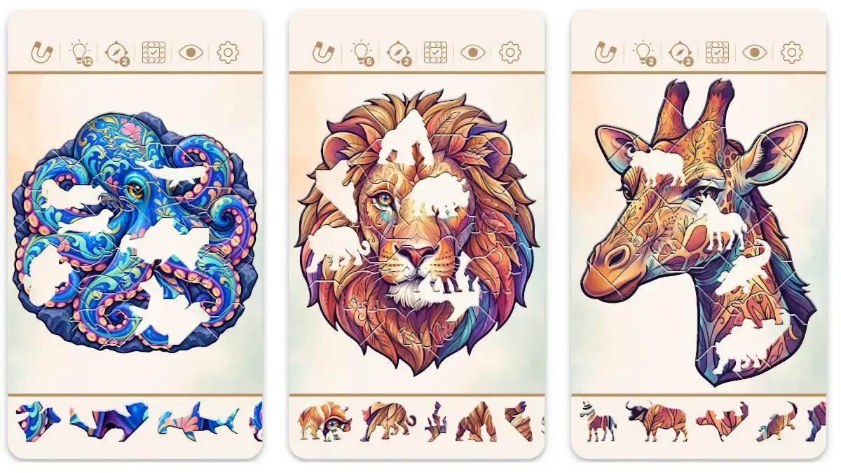 Przytulna gra logiczna? W Wild Shapes odprężymy się przy układaniu Puzzli (recenzja)