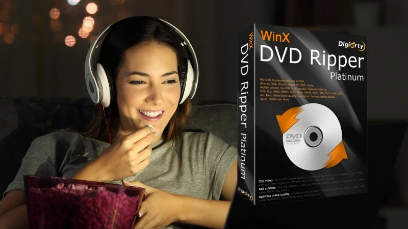 Odbierz WinX DVD Ripper Platinum za darmo i wygraj telewizor 4K