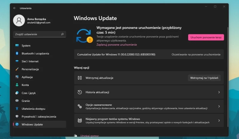 Windows 11 Build 22000.132 udostępniony. Nowy wygląd kluczowych aplikacji