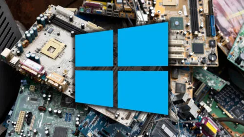 Windows 10 PC do kosza