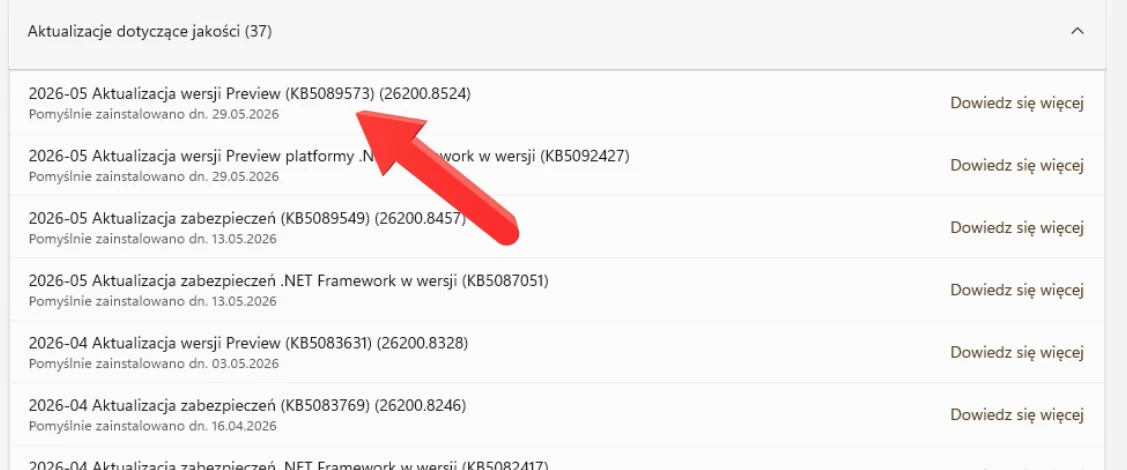 Windows 11 KB5089573