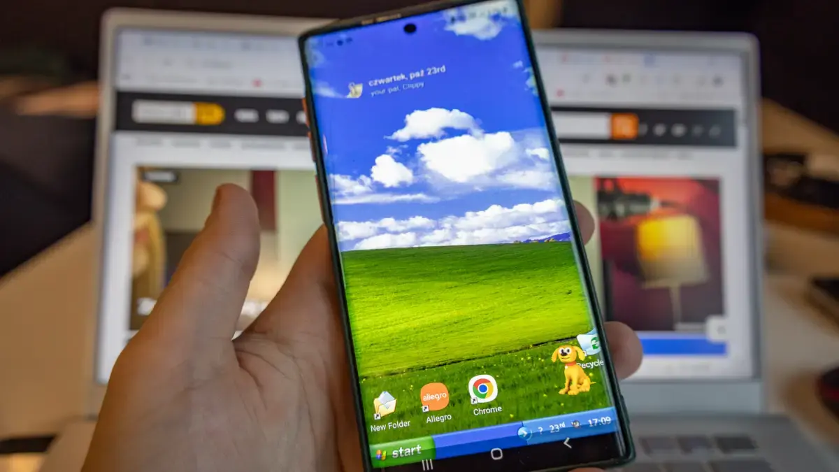 Zamień swojego Androida w komputer z Windows XP. Nostalgia, która działa zaskakująco dobrze