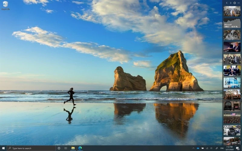 Widzieliśmy nowy pasek z newsami dla Windowsa 10! Zobacz jak wygląda