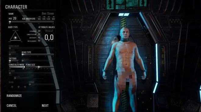 W grze survivalowej penis postaci samoczynnie się zwiększał. Kryzys został zażegnany