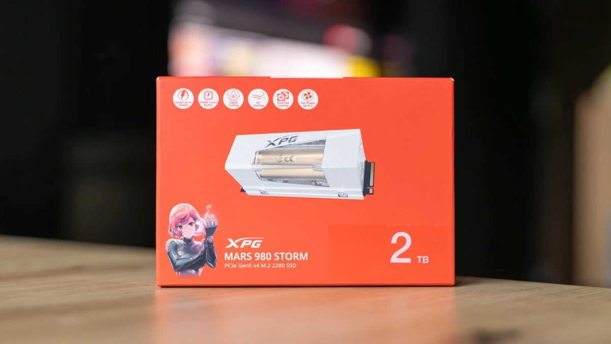 XPG Mars 980 Storm 2 TB – dysk SSD M.2 z chłodzeniem wodnym (recenzja)