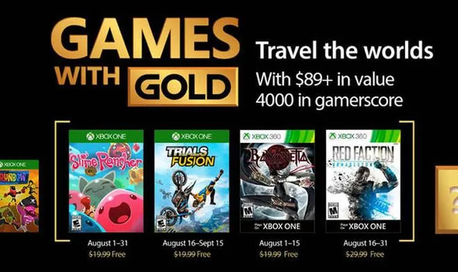 Games with Gold – w co zagrają posiadacze Xboksów w sierpniu?