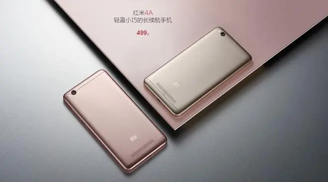 Xiaomi Redmi 4A oficjalnie: smartfon za grosze