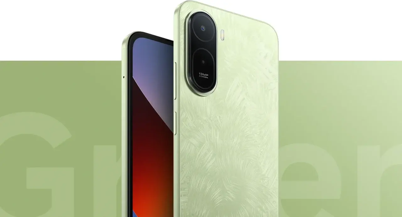 Xiaomi Redmi A7 Pro w wariancie Palm Green.