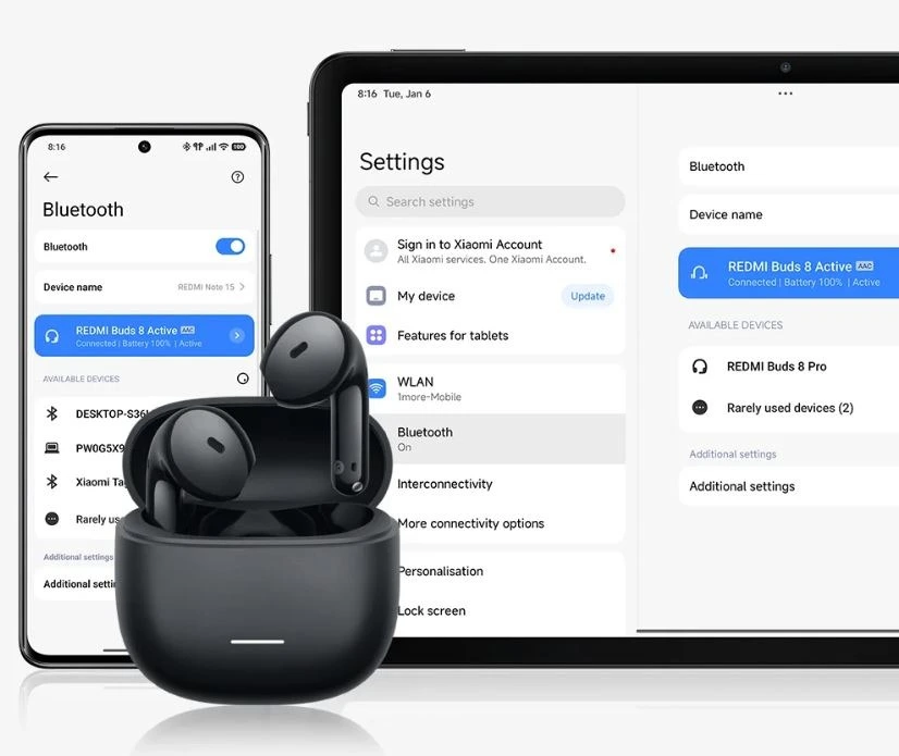 Xiaomi Redmi Buds 8 Active już w Polsce