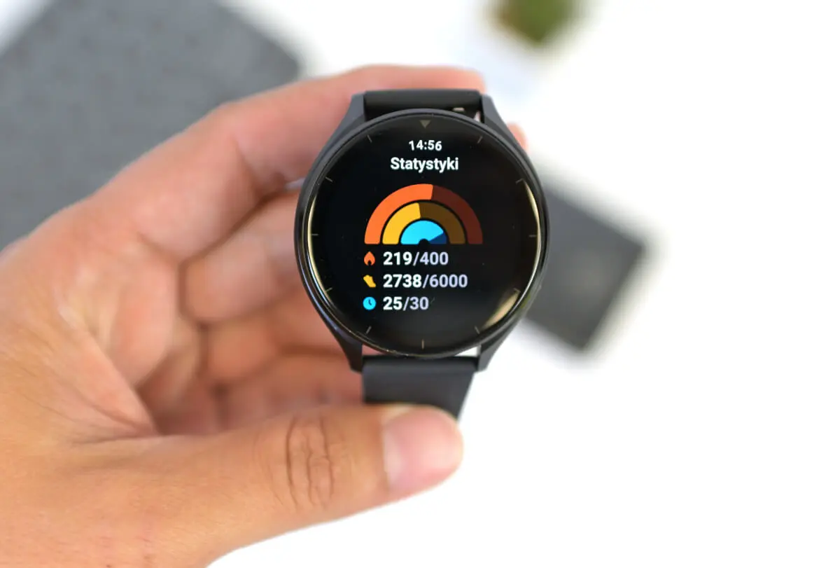 Xiaomi Watch 2 statystyki aktywności